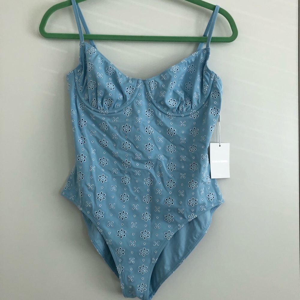 Solid & Striped Bathing Suit